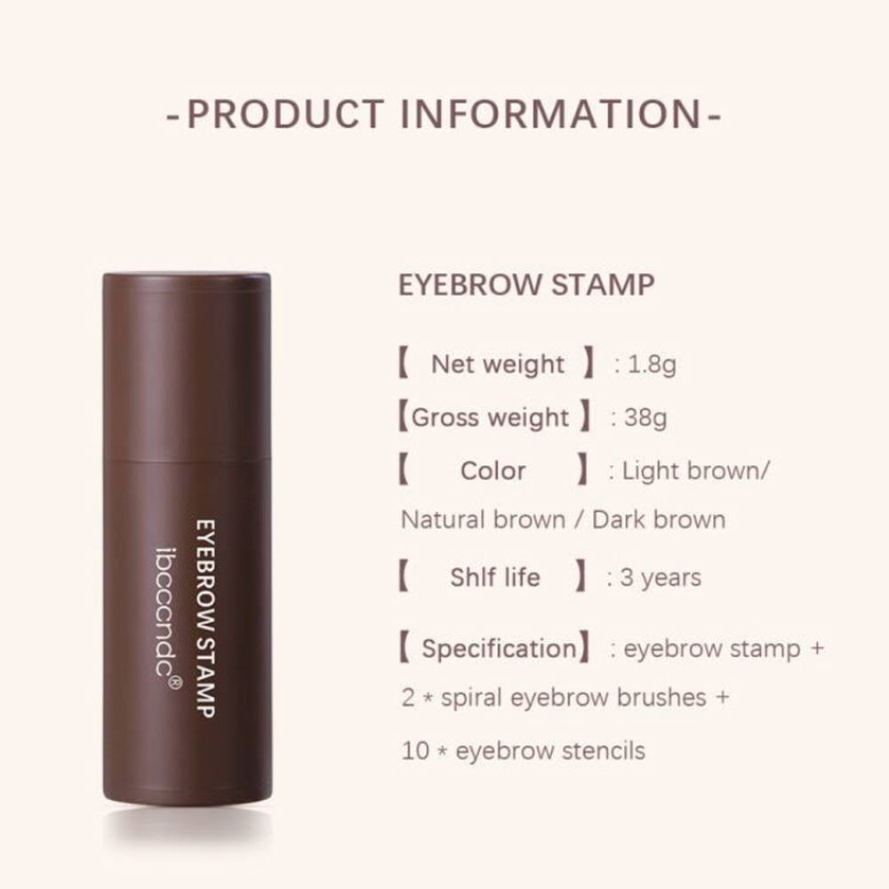 One Step Eyebrow Professional Stamp Makeup Kit