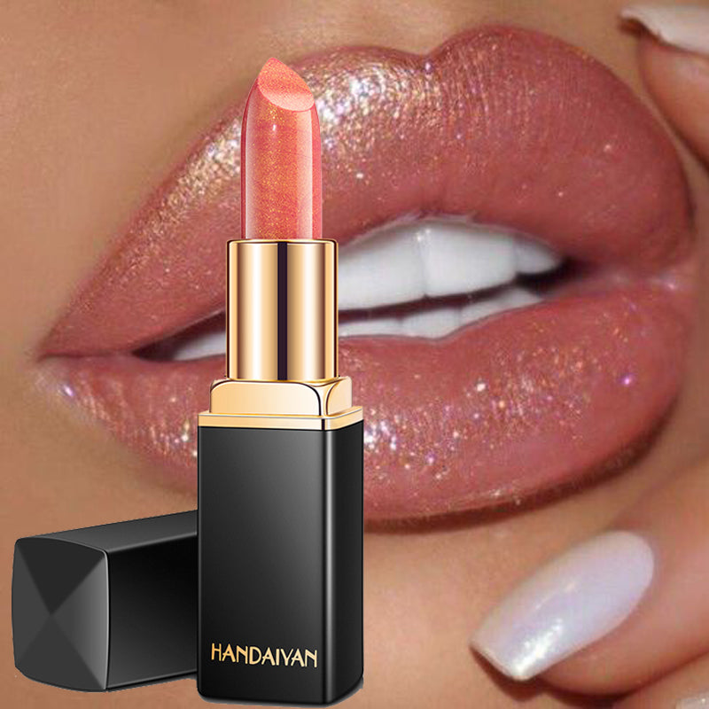 Hollywood Celebrity Waterproof Stay-On Glitter Lipstick