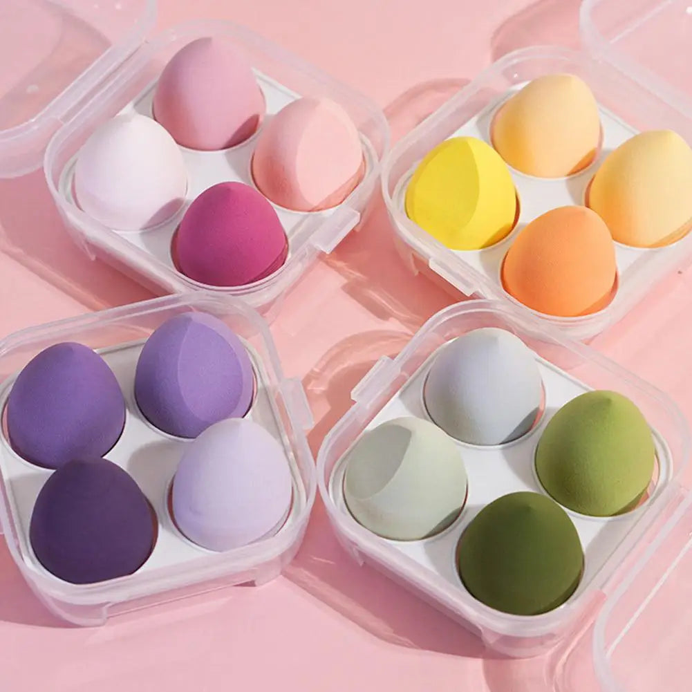 4 Piece Makeup Sponge Set